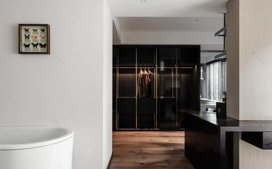 李大脓的金融岛家居设计 | 套二变套四,实用与高级并存-26