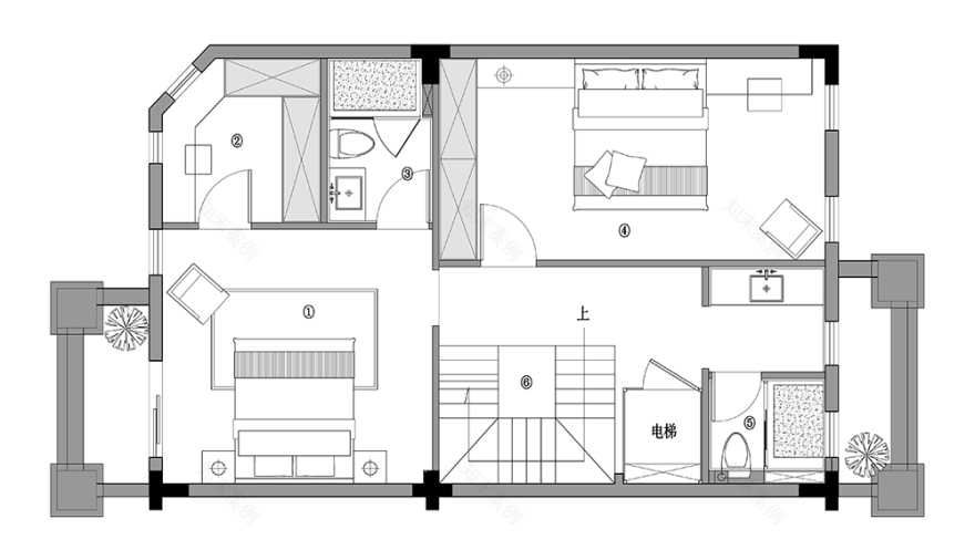 浙江320m²别墅 · 界面设计丨中国浙江丨界面空间设计,齐厦装饰工程-75
