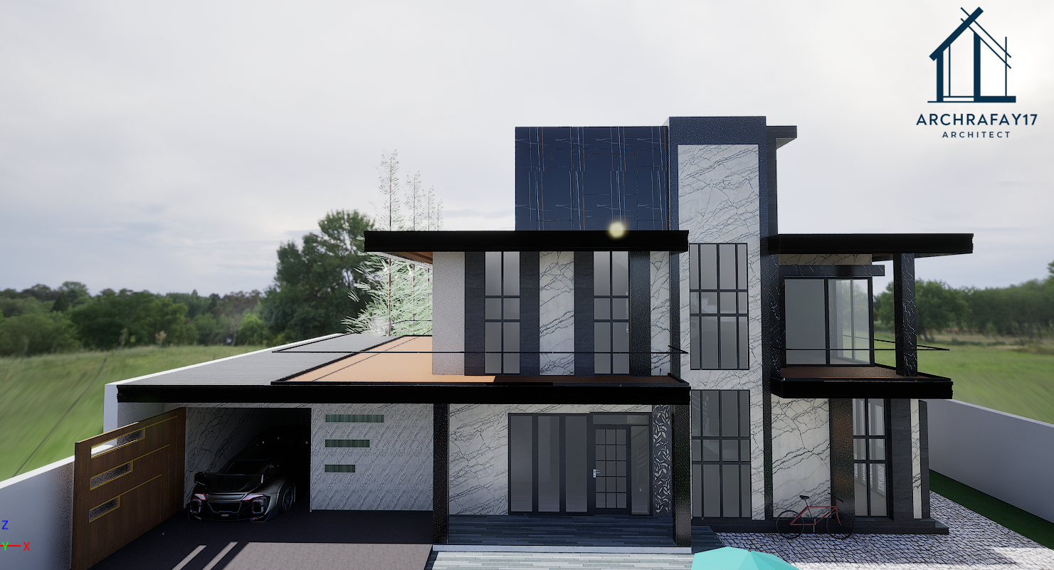 Modern Minimalist Villa Design Project-6