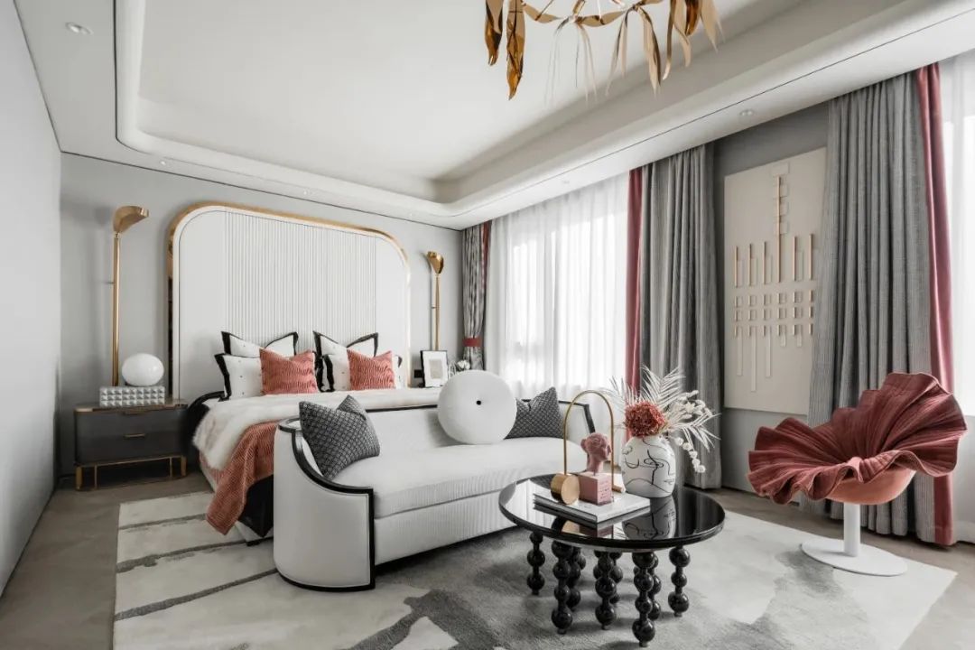 济南新城·玺樾叠拼样板间丨中国德州丨上海飞视设计,邸设空间设计（上海）有限公司,新时光照明设计-67