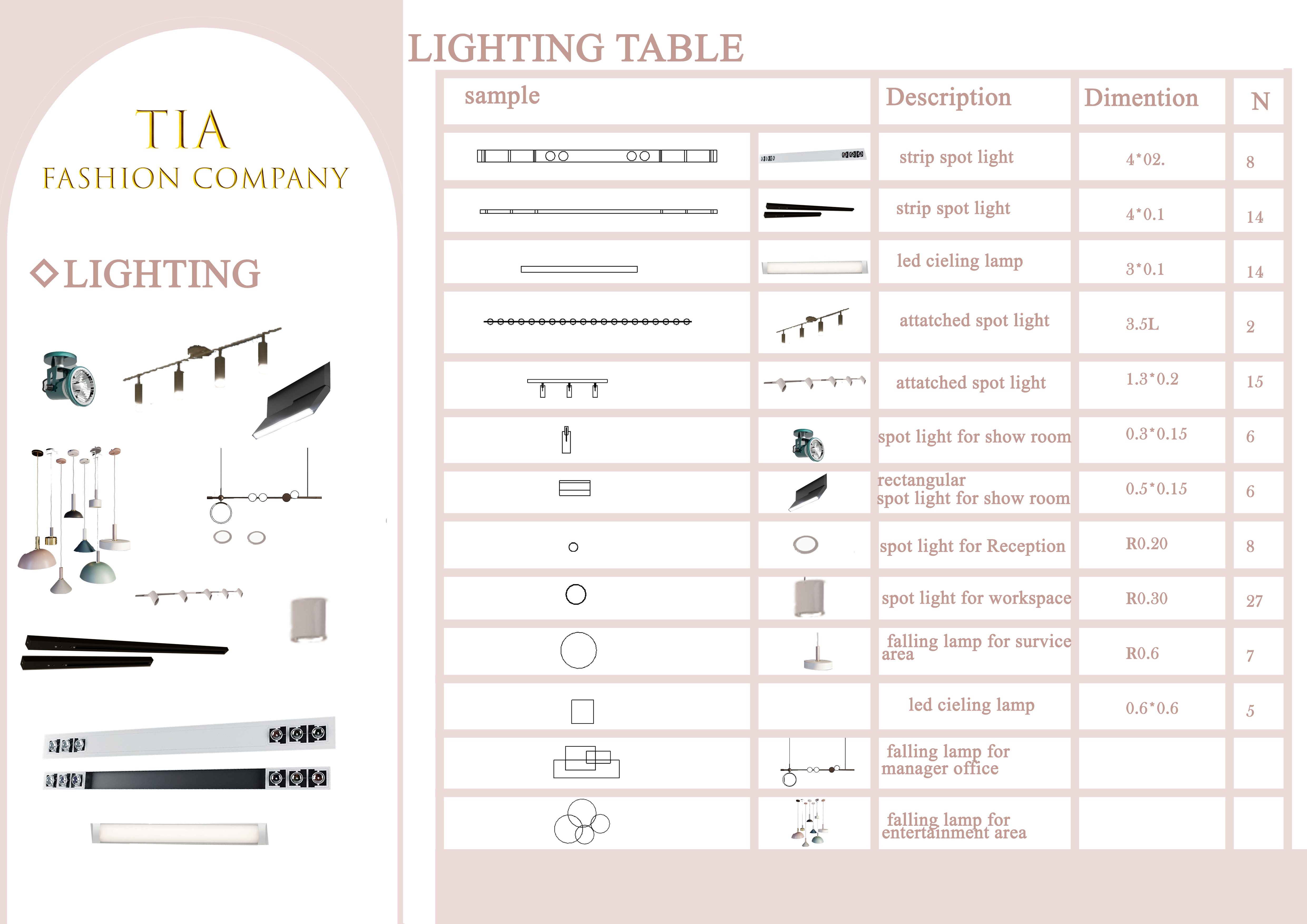 TIA FASHION COMPANY 室内设计项目丨MANSOURA UNIVERCITY 建筑学院四年级学生-6