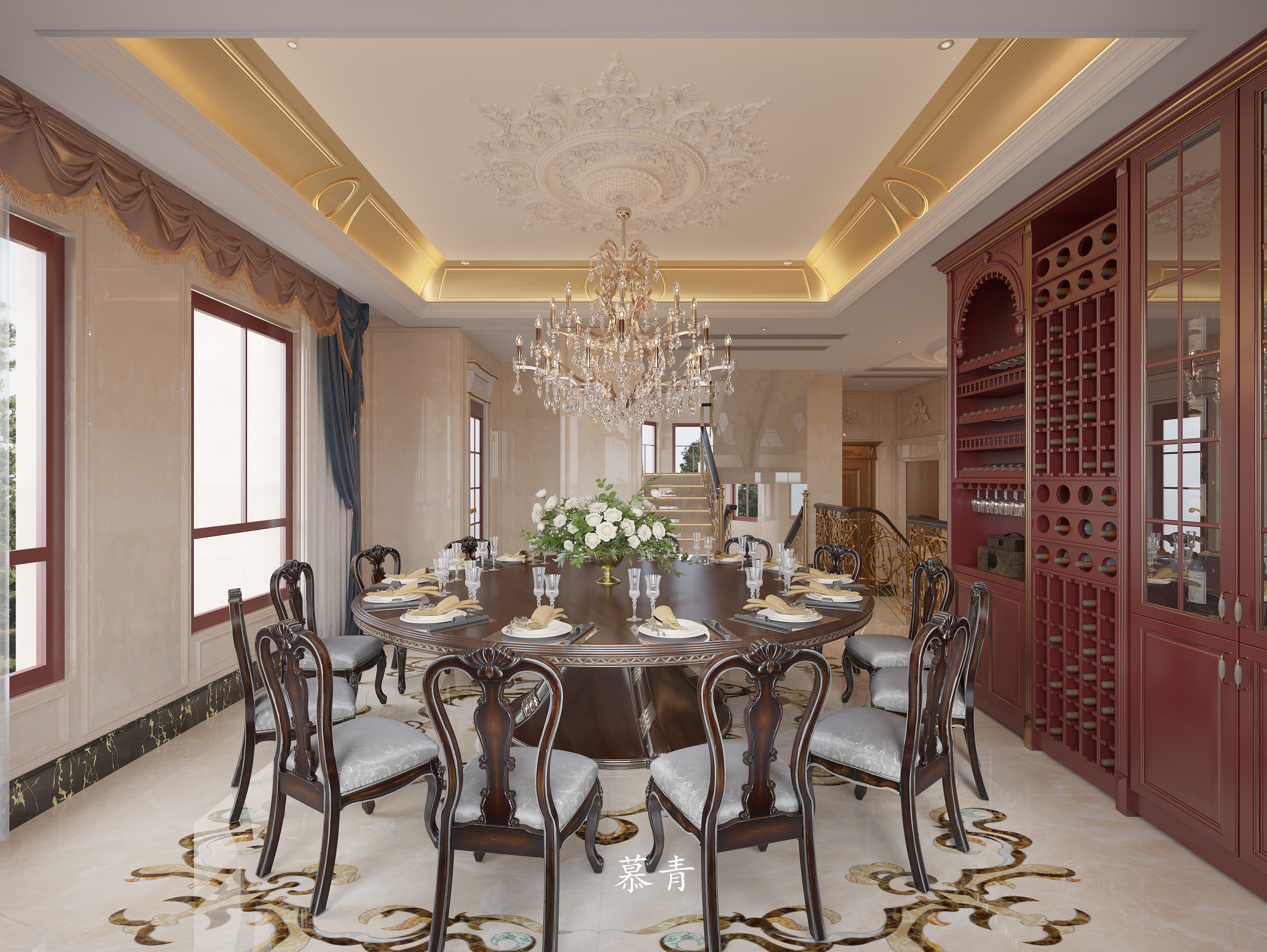 欧式别墅设计——华丽与优雅的完美结合-3