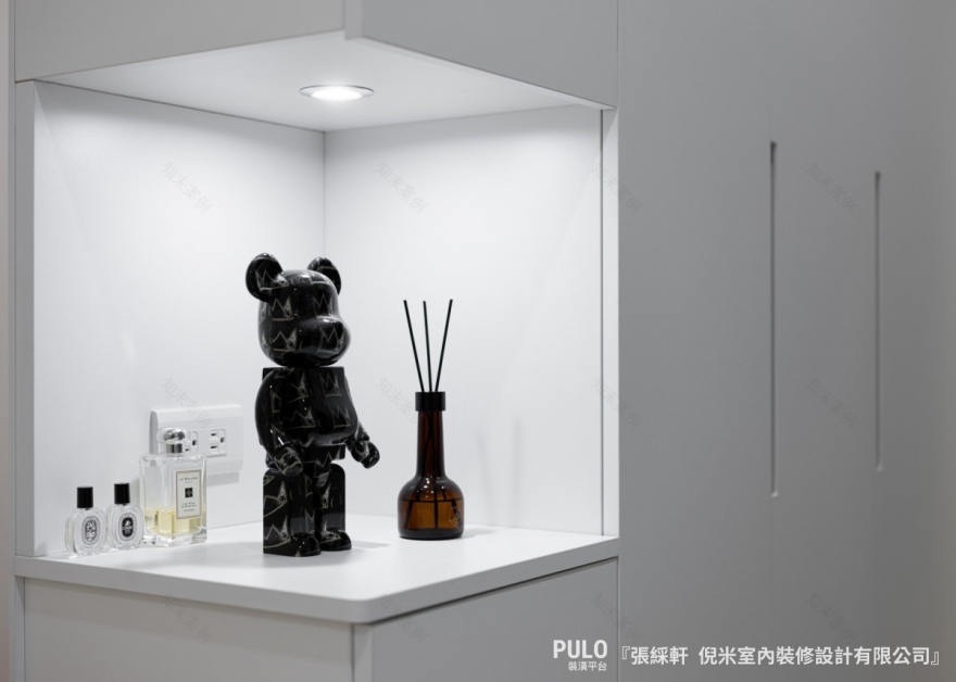 台中4层楼极简灰白色调透天居家装潢丨中国台中丨倪米室内装修设计有限公司-51