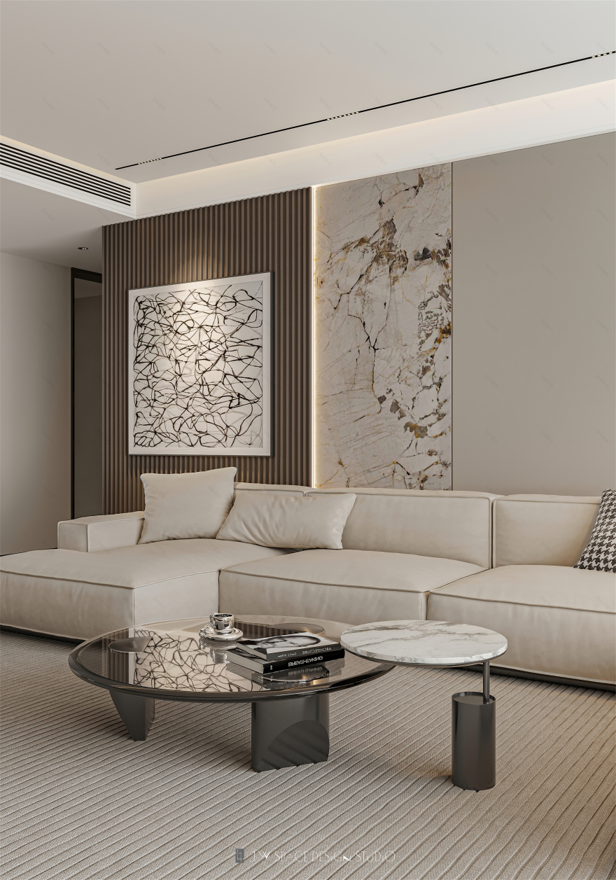 国宝凯瑞洋房平层室内设计丨中国洛阳丨井外空间设计-14