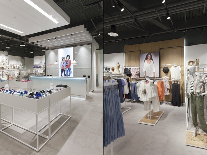 伦敦 Lindex 快时尚专卖店 | 现代简约风格的空间设计-10
