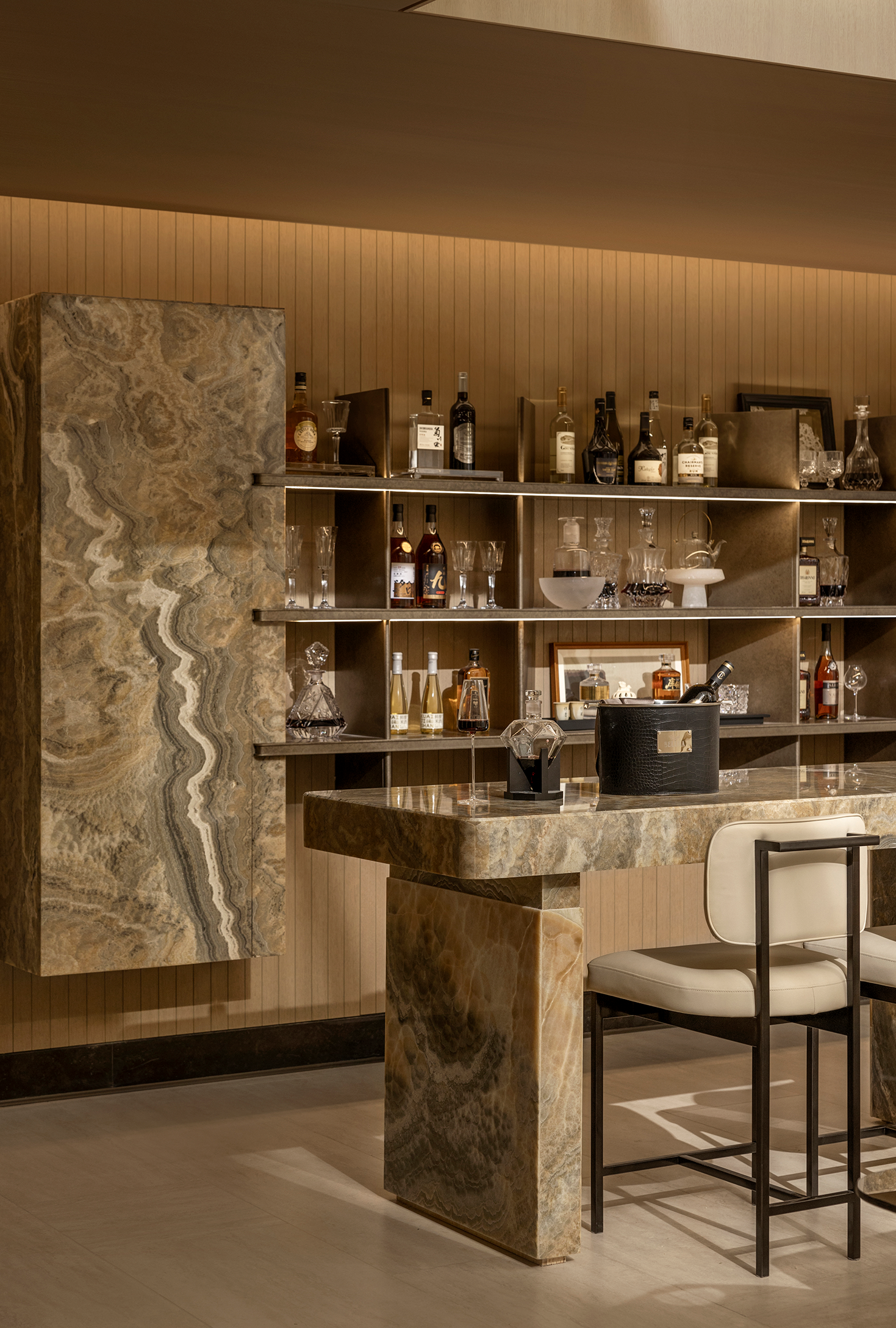 绍兴中海·越湖雲起400㎡叠墅室内设计丨中国绍兴丨IF DESIGN羽果设计-17