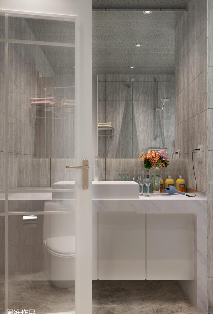 小户型大气设计，尽显空间之美-40