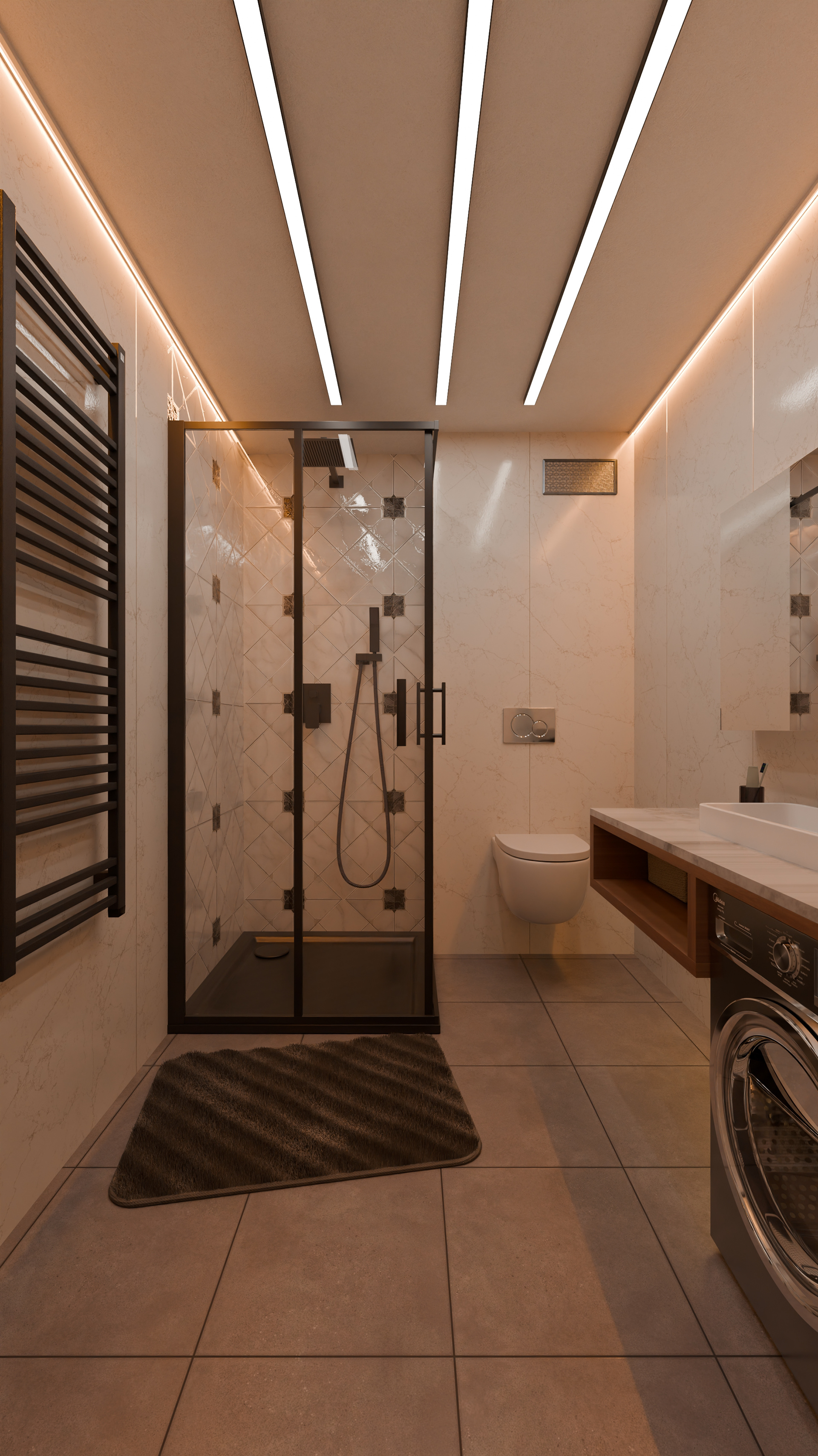 57.5 m² | Apartment Project | Elbląg, Poland Spacious-11