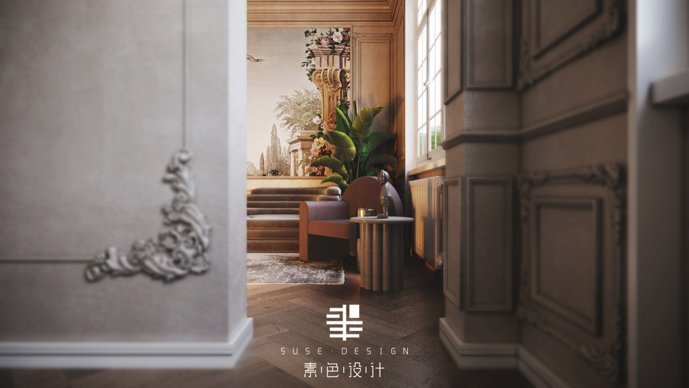 复古欧式家居设计 | 谢 PG 的素色韵味-13