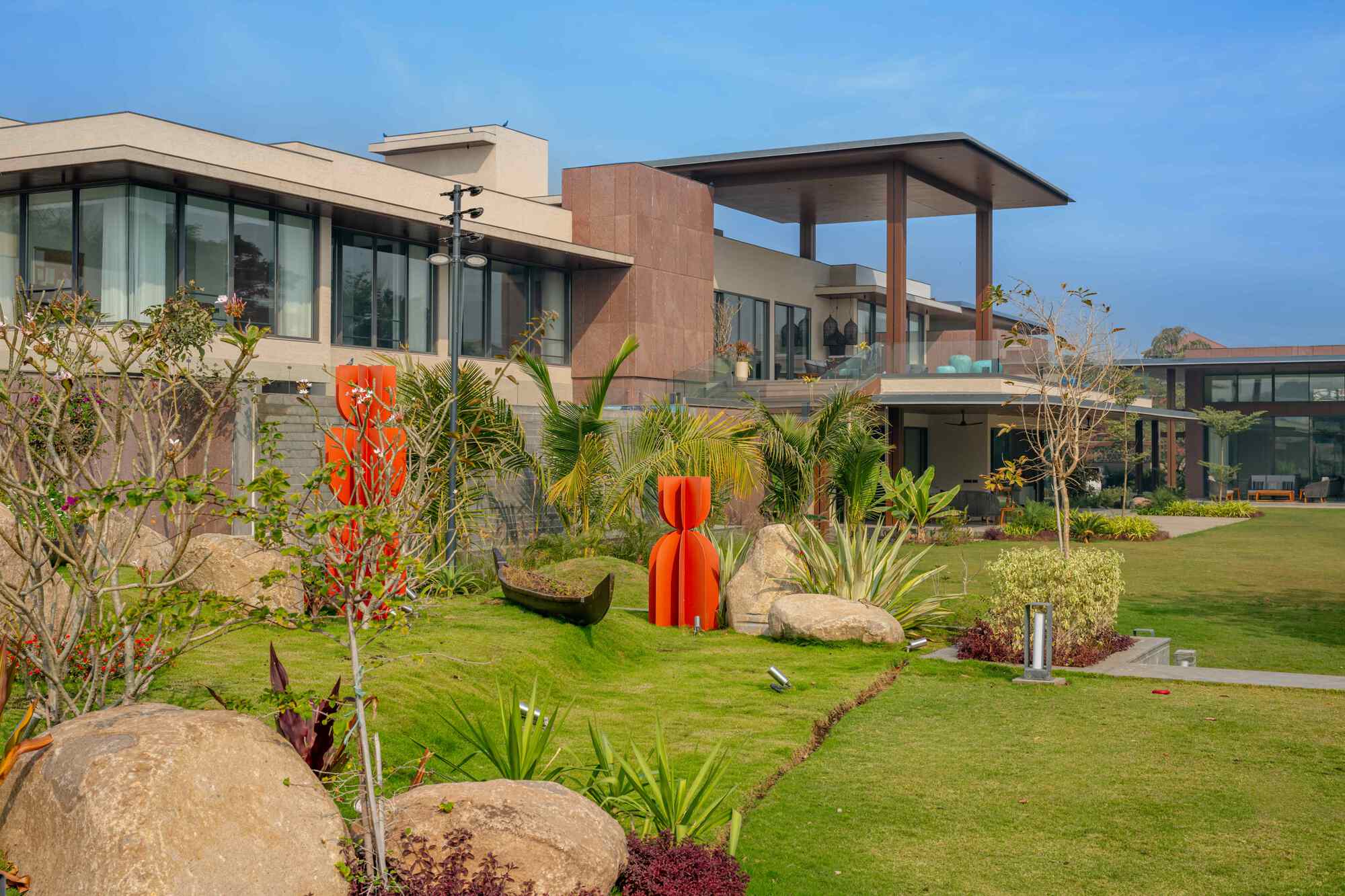 HPA 设计的 Ahmedabad 住宅丨印度丨Hiren Patel Architects-32