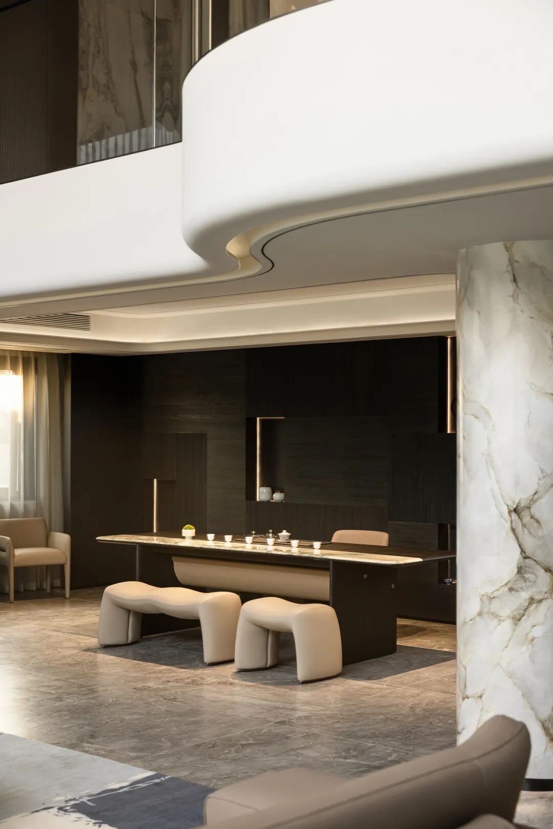 都市绿洲丨中国宁波丨奉化三合装饰-24