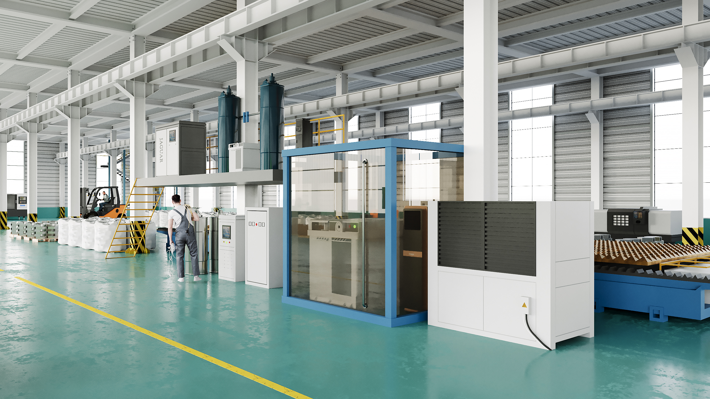 企业厂区效果图设计项目-5