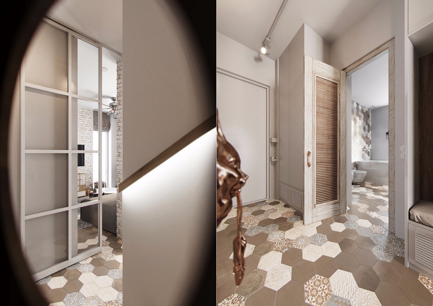 乌克兰基辅北欧风联排别墅设计-14