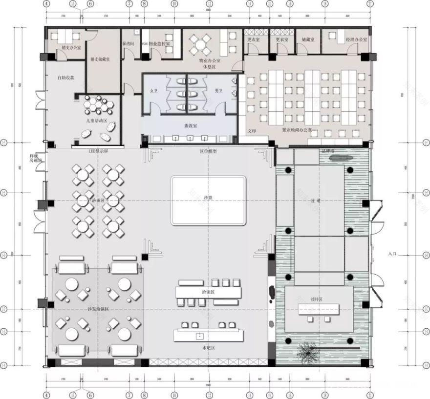 苏州龙湖大境天成销售中心 | 山湖美景融入空间设计-52