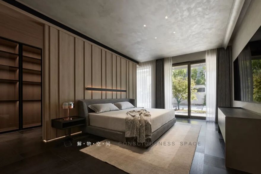 一室承安 · 品界设计主卧空间实景展示-36