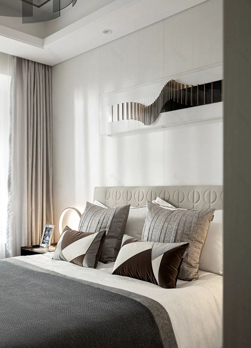 「漪天设计」宁静,以致远 | 长兴·宝龙世家中式样板房软装设计-30