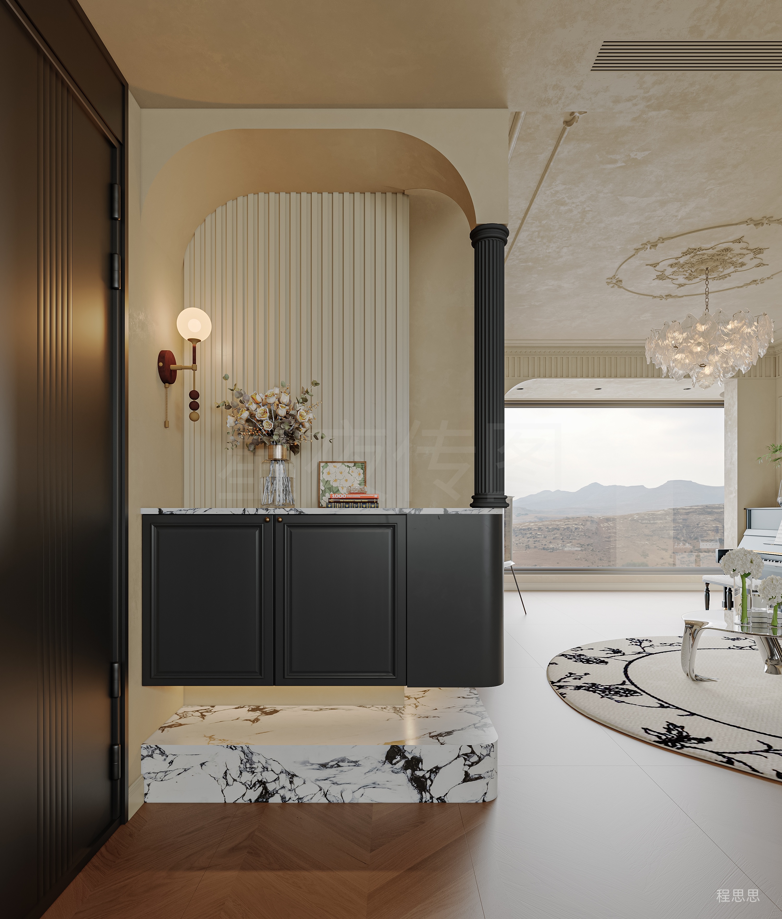 松弛有序的法式雅居-6