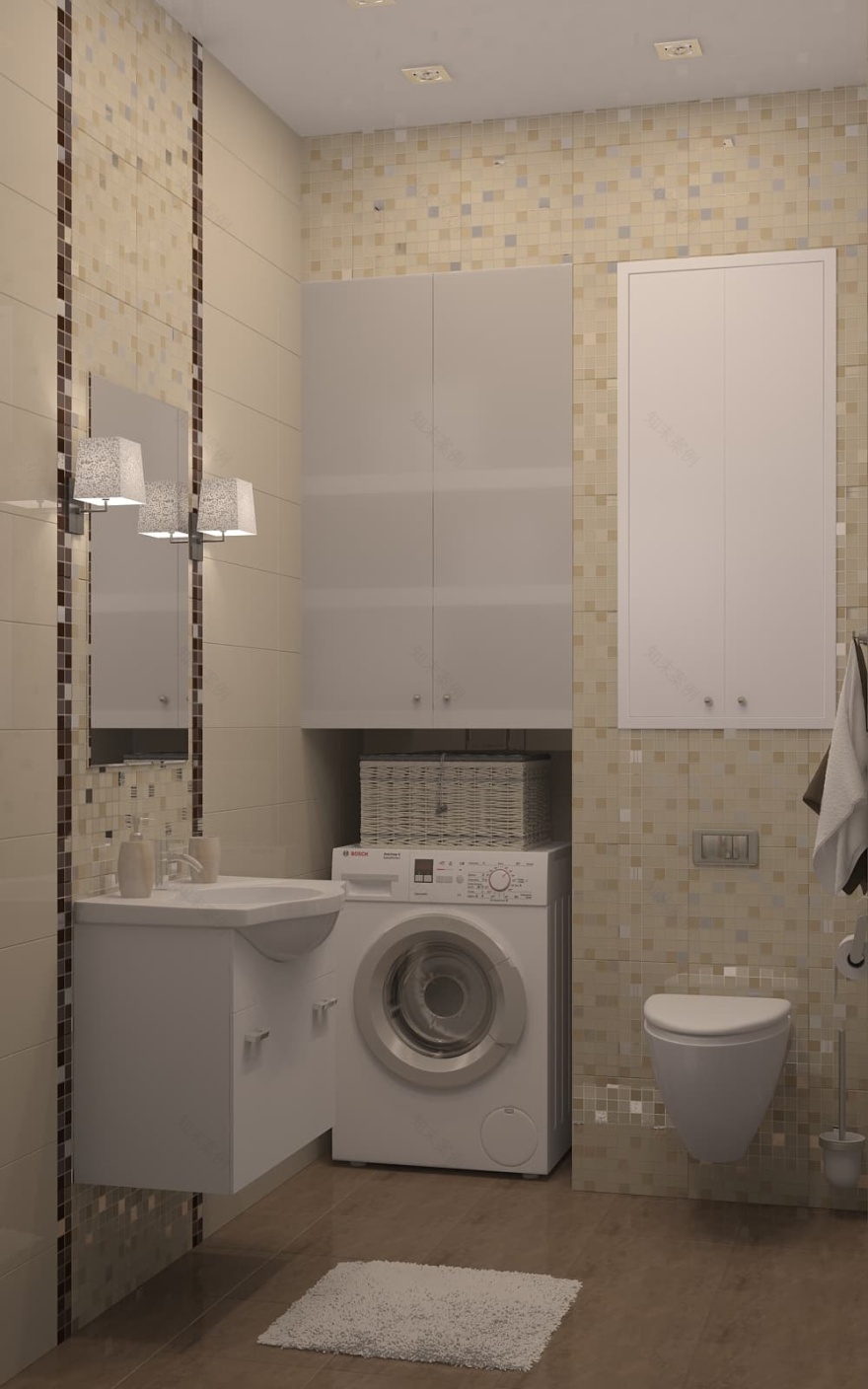 90平米Tiffany&Co风格公寓设计项目丨俄罗斯新西伯利亚丨BRERA gruppo-31