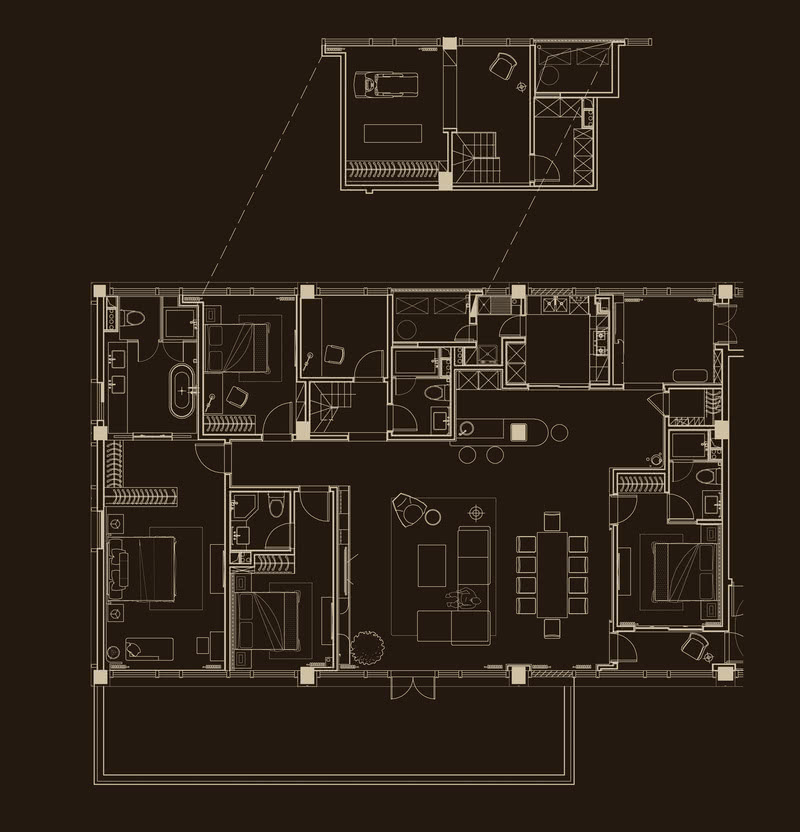 歌山美睿金座样板房丨中国杭州丨冰合创意-55