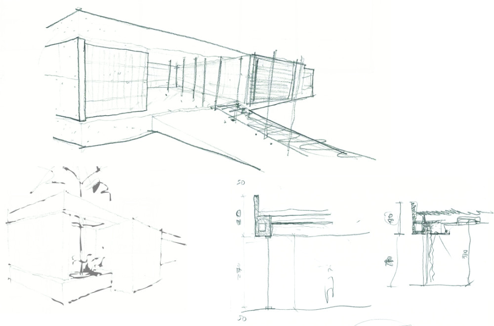 巴西简约住宅设计,展现混凝土与光影之美-34