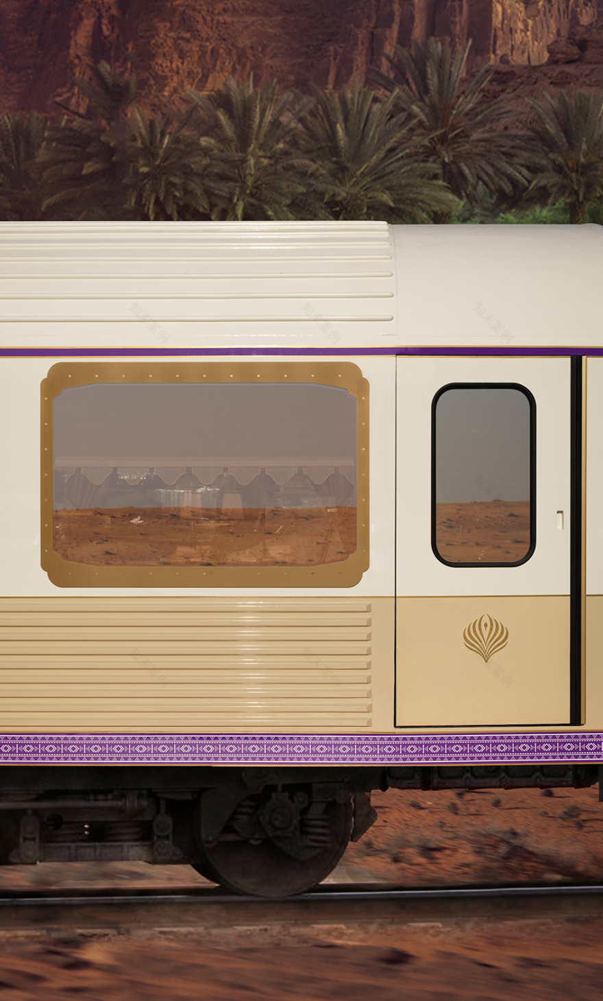 中东首列超豪华列车(Dream of the Desert)丨沙特阿拉伯利雅得丨黎巴嫩建筑师与室内设计师Aline Asmar dAmman-20