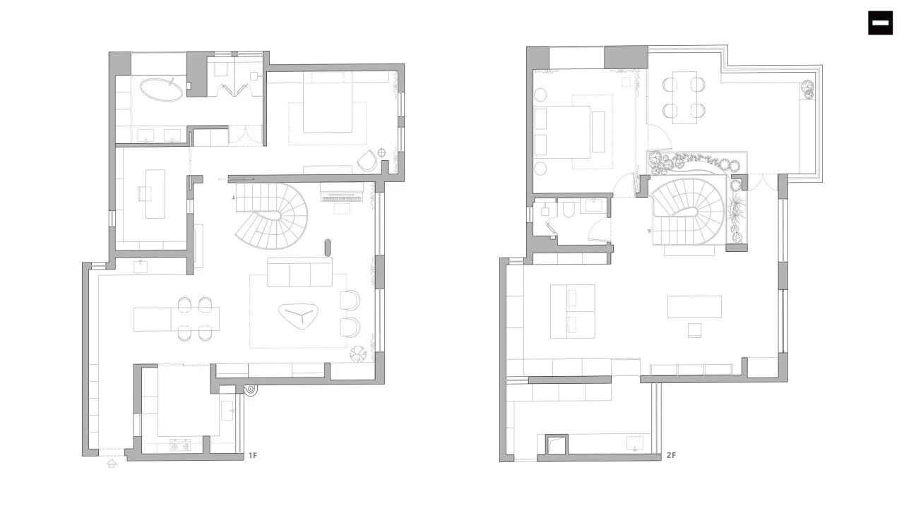 广州250㎡顶层复式的优雅法式丨中国广州丨NOTHING DESIGN-77