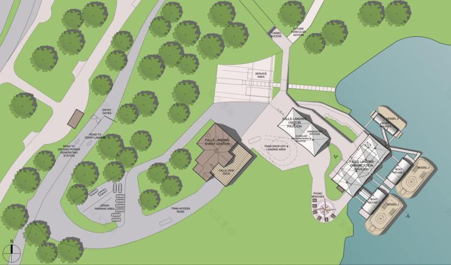 霍恩布洛尔尼亚加拉瀑布游船之旅丨加拿大丨Heller Manus Architects-26