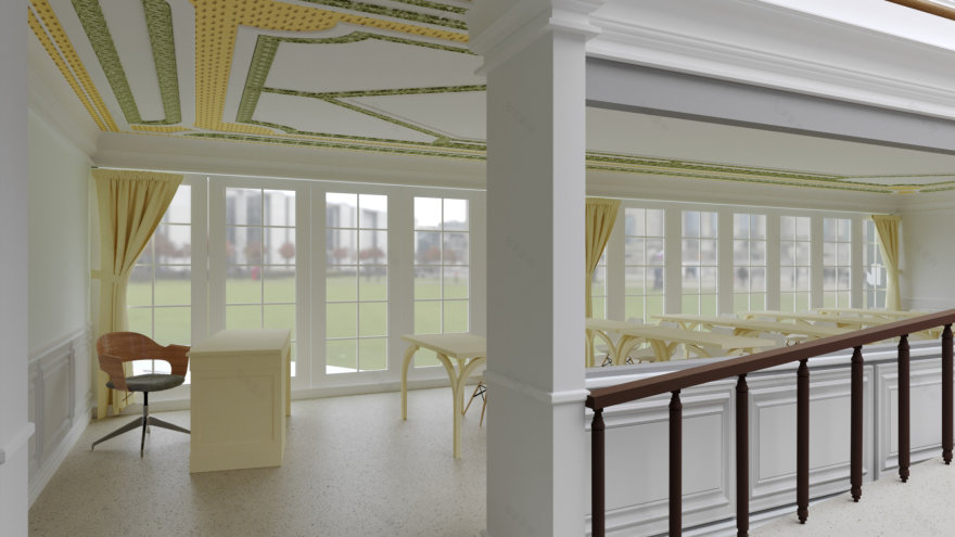 厄瓜多尔昆卡大学室内设计专业教学楼设计-113