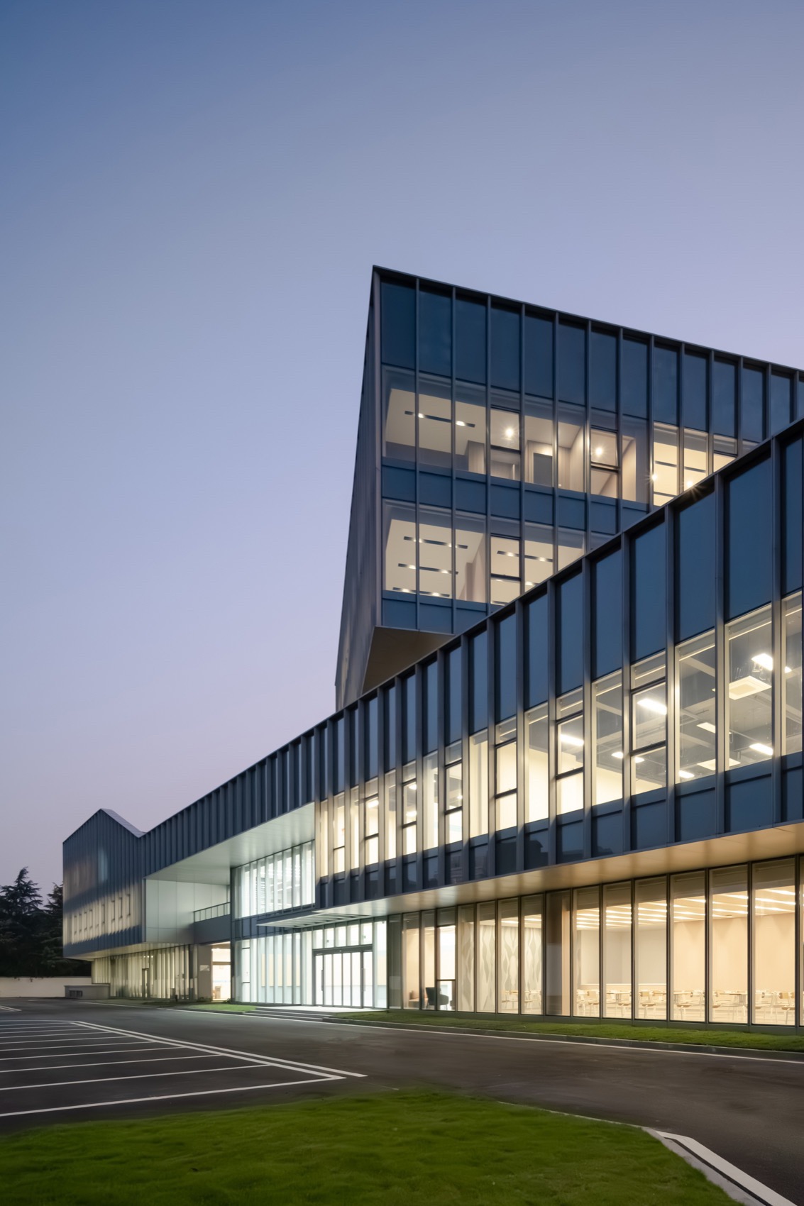 中达科技办公综合体丨中国浙江丨上海半场半地建筑设计工作室-76