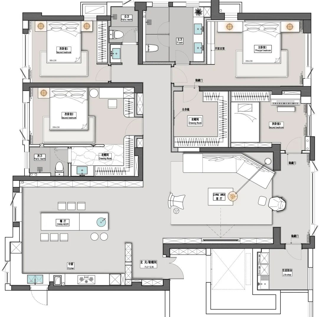 福州长乐龙庭湾现代家居设计丨中国福州丨樾幾川行-79