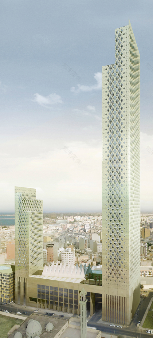 Tower at Suk Al Thalath Al Gadeem, Tripolis – Kleihues + Kleihues-0