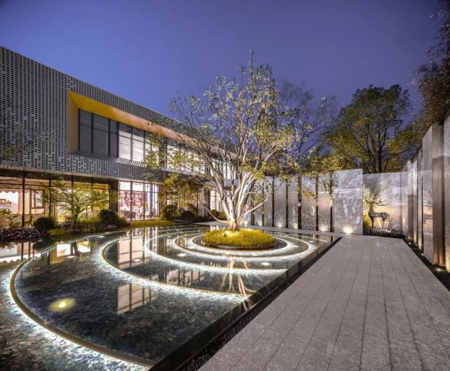 狭长夹缝中的隐谧花园 | 龙湖华董·春江天玺-28