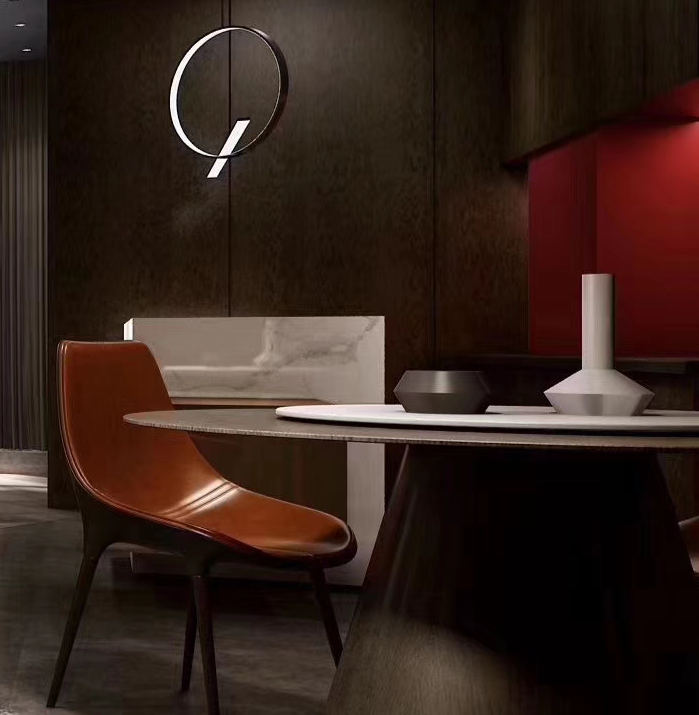 今色厚屋定制 | 红绿撞色打造惊艳空间-36