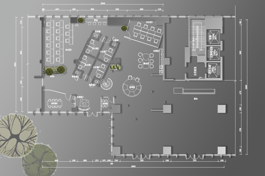 北大杭州双创示范基地丨中国杭州丨栗禾设计-42
