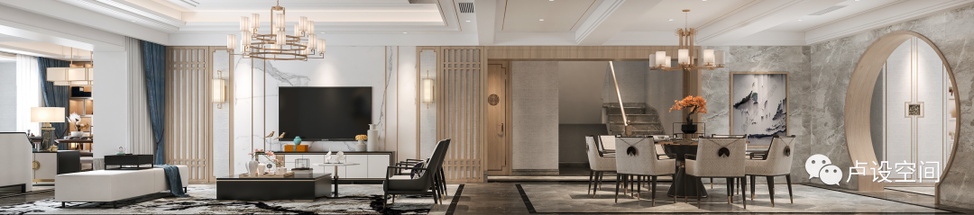 空中别墅丨卢迅设计-26