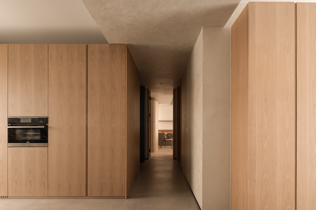 焦糖栗子色的治愈之家 · 秋日原木风设计丨如一建筑设计-33