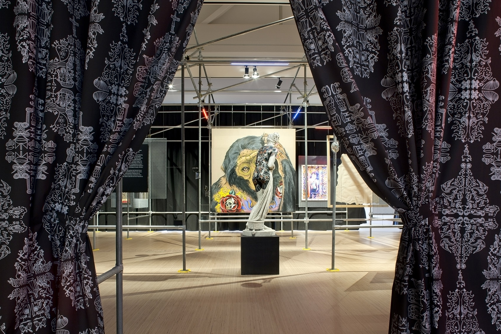 《刺青:皮肤上的故事》展陈设计-20