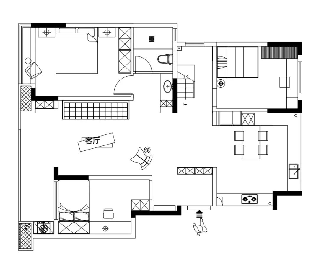 现代轻奢私宅设计丨山舍空间设计-70