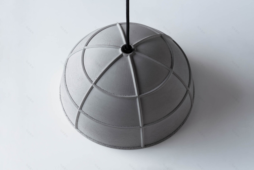 Concrete pendant lamp Leng, by Bentu Design-4