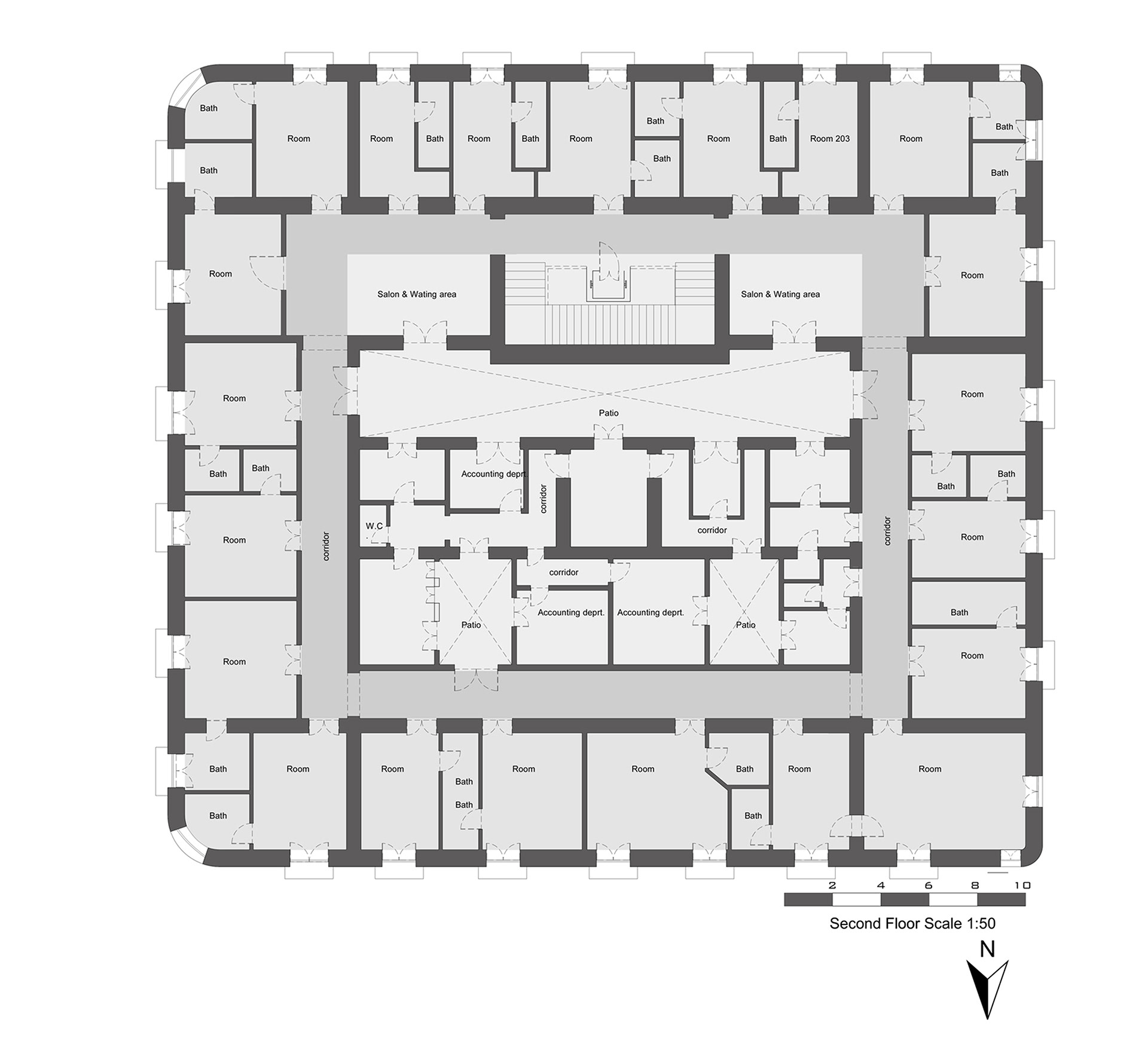 勒梅特罗波利酒店丨埃及亚历山大丨Corrado Pergolesi-11