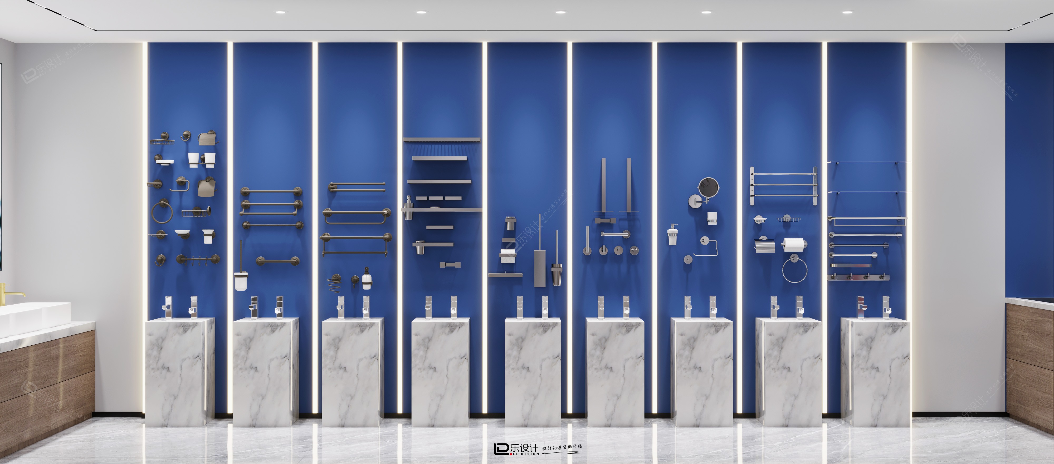 圣都新材料展厅项目丨LD 设计-33