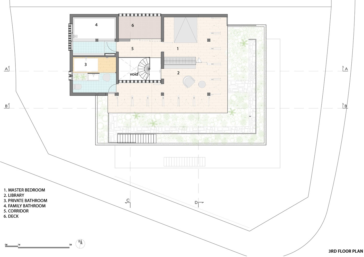 越南阶梯住宅：层层悬挑打造通透室内环境-21