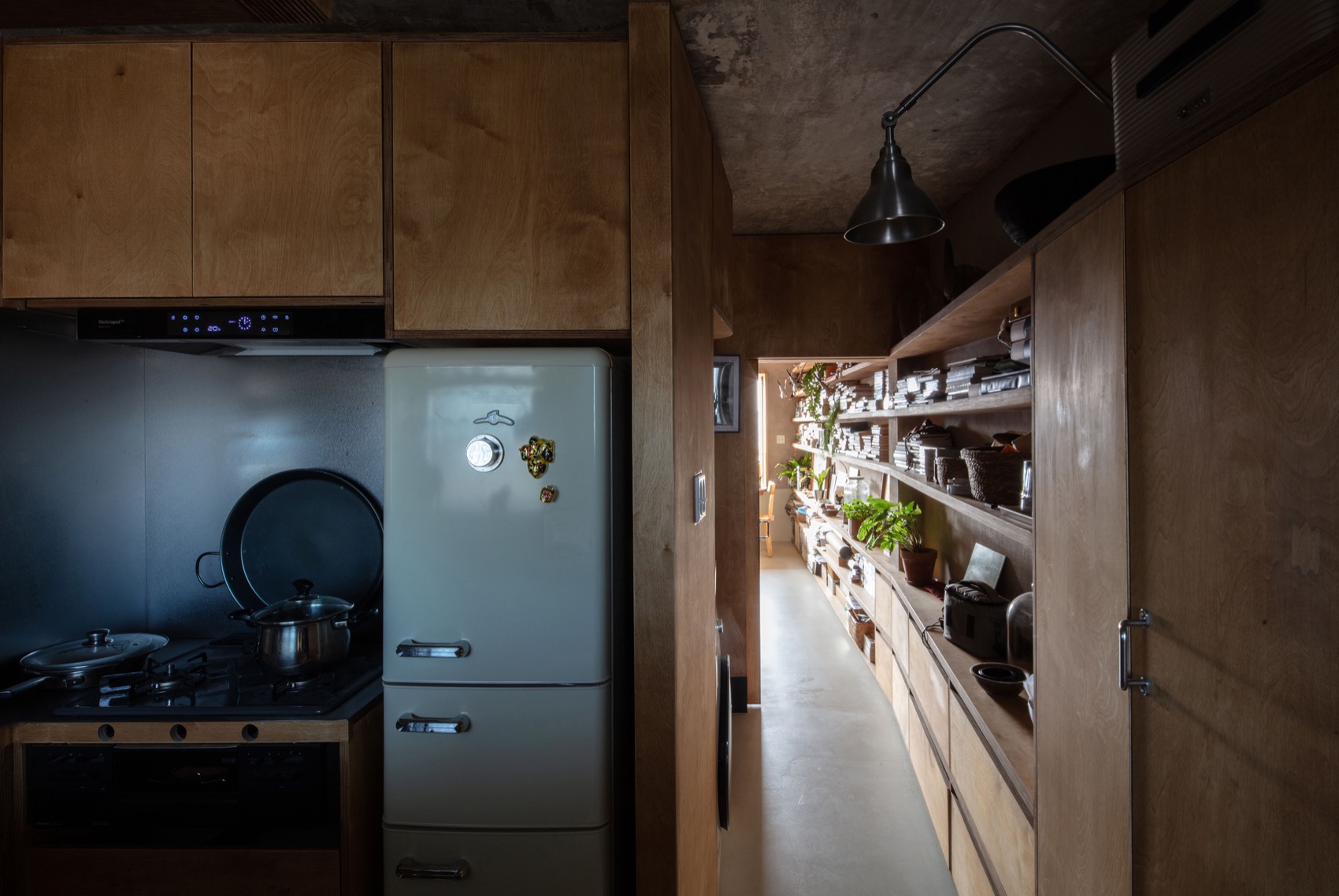 山顶洞之家 老破小里的庇护和观望丨中国北京丨察社办公室-55