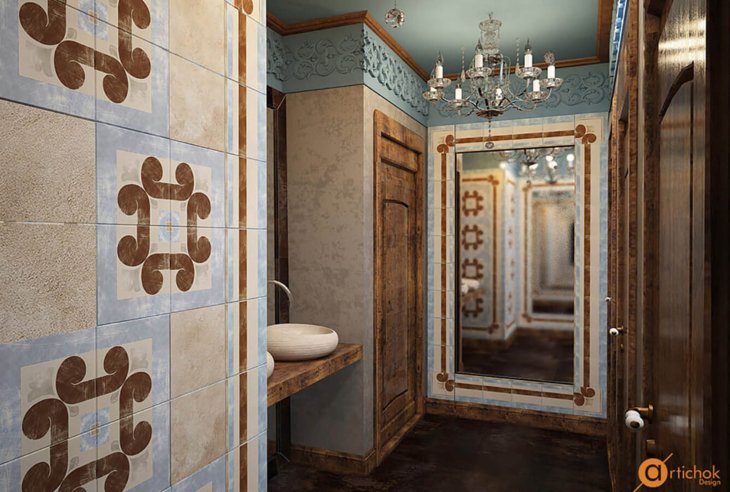 Ресторан с росписью（有壁画的餐厅）-19