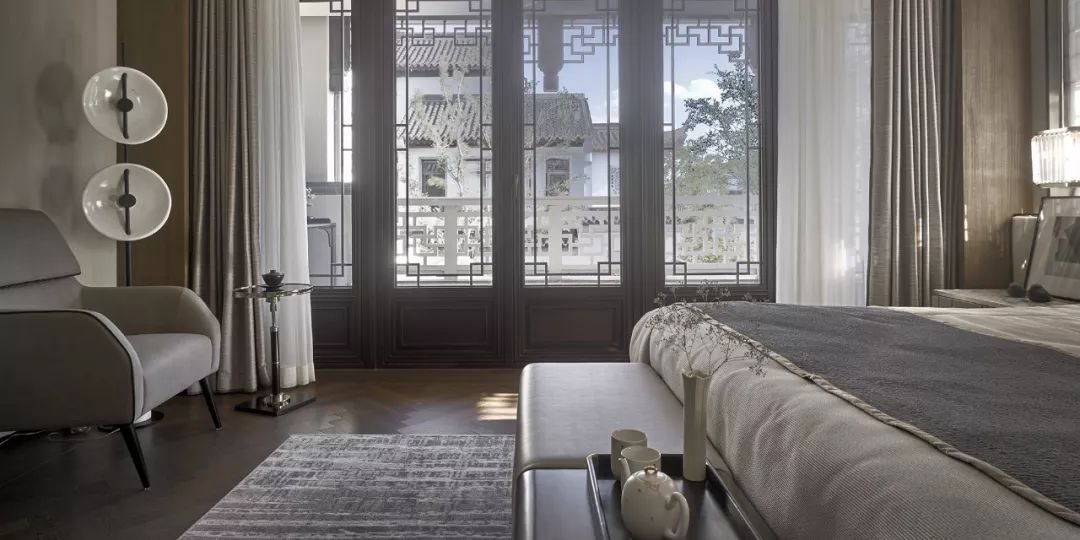 富春江畔山水意境，绿城·富春玫瑰园中式别院生活-29