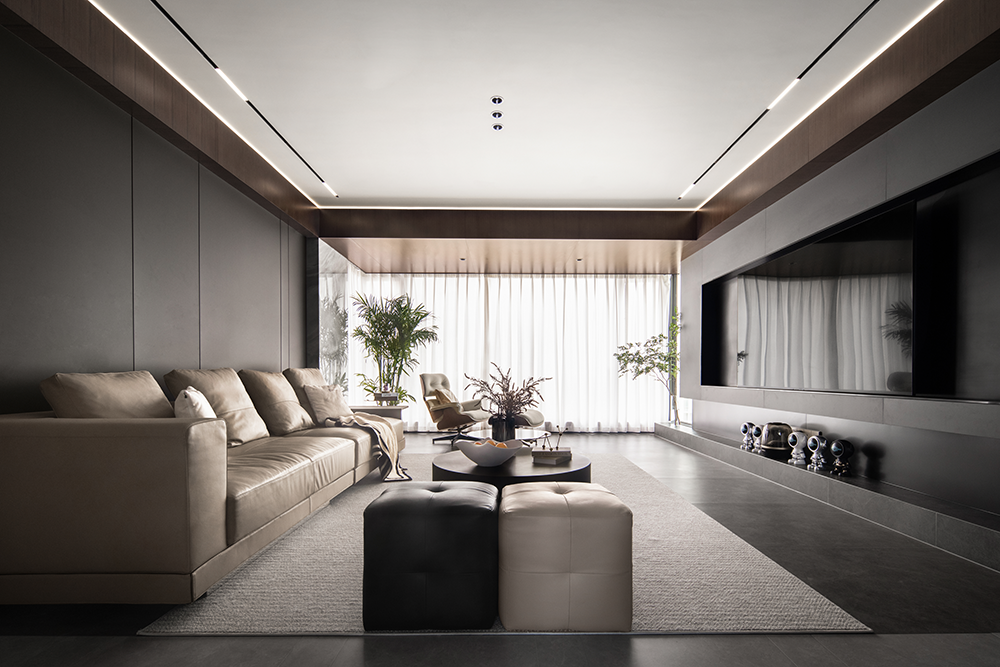 向往:130㎡简约台式,模糊边界丨中国中山丨中山向往空间设计-10