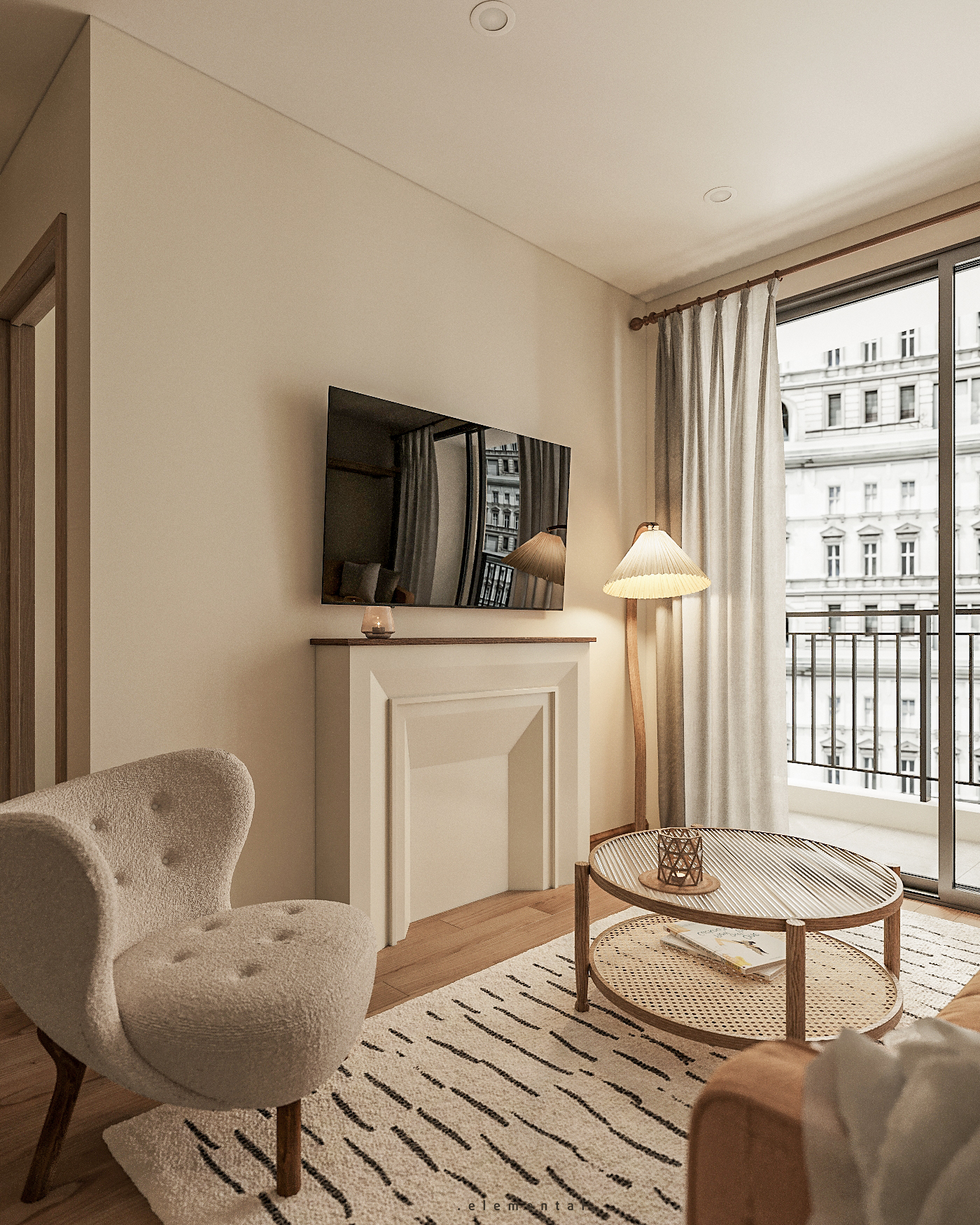 安澜湖景（注：Anland音译为安澜，该翻译需结合其实际情境，这里是先按常规音译处理） 丨Elemental-8