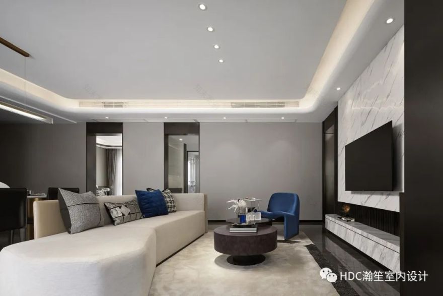 绵竹仟坤天朗样板间丨中国德阳丨HDC成都瀚笙室内设计有限公司-8