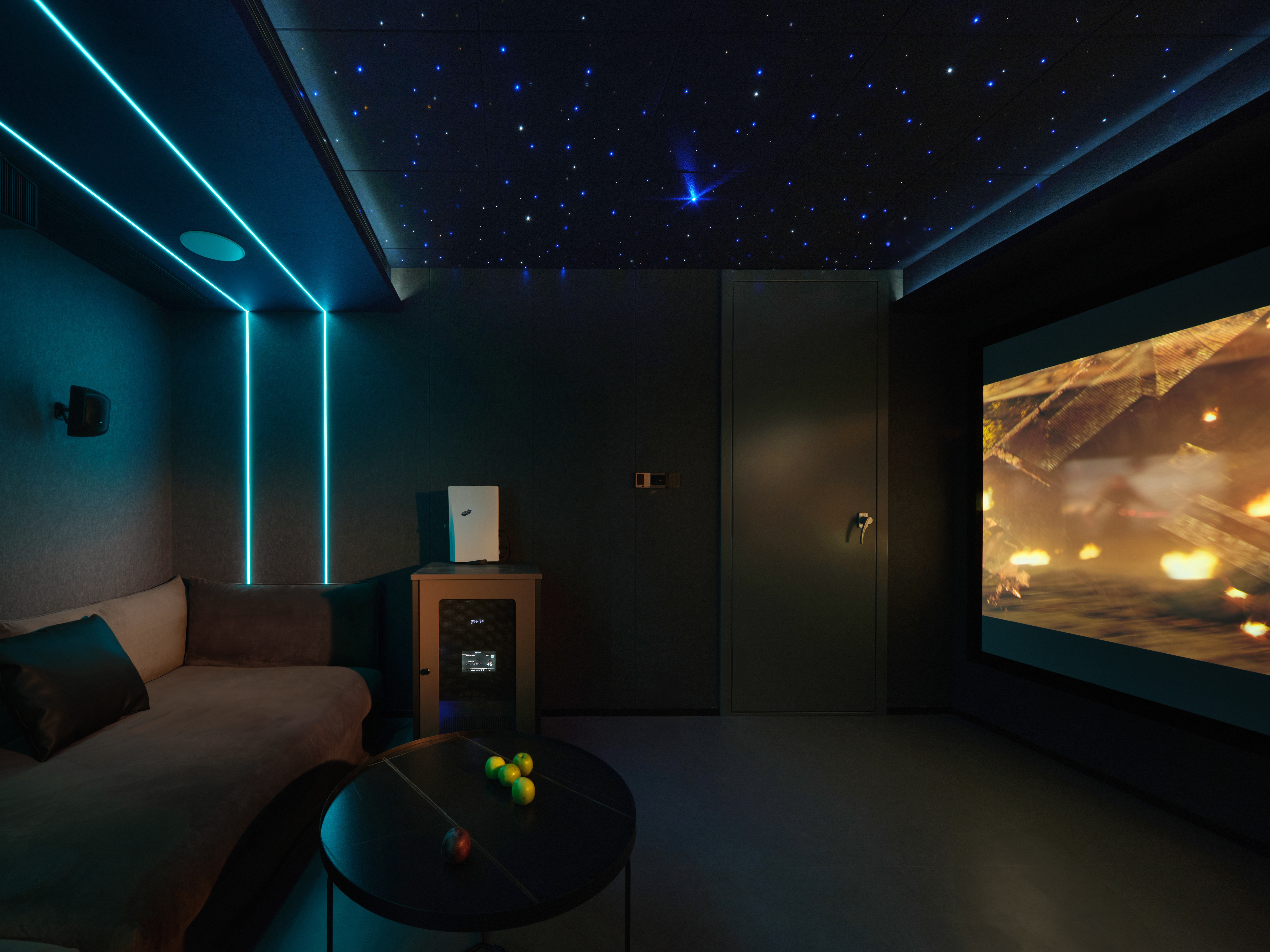 黑白重构,400㎡四层别墅的极简新生丨北岩-13