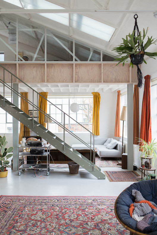 伦敦艺术家工作室住宅，演绎光与空间的对话-8